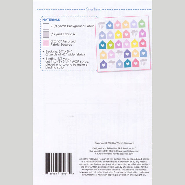 Silver Lining Quilt Pattern