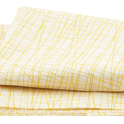 Fisherman's Bend - Banana Crosshatch 2 Yard Cut
