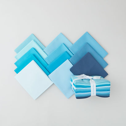 Confetti Cottons Aqua Fat Quarter Bundle