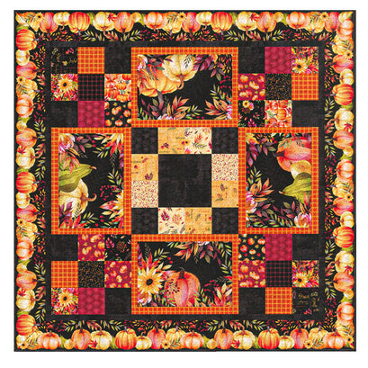 Autumn Light Nine-Patch Table Topper Kit