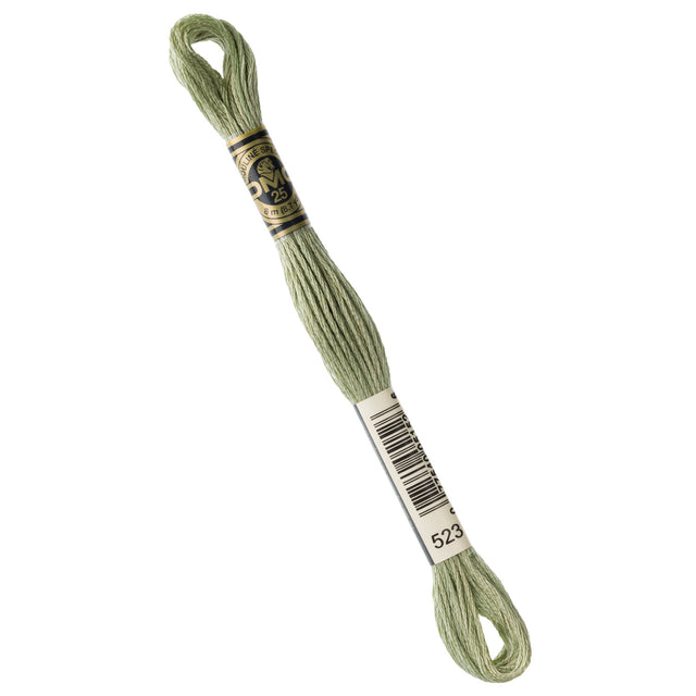 DMC Embroidery Floss - 523 Light Fern Green Primary Image