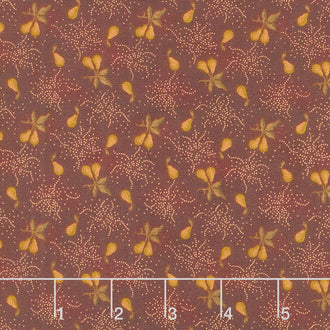Chocolate Covered Cherries - Pear Orchard Black Cherry Yardage