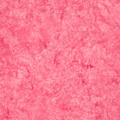 Bold Blooms Batiks - Mini Sprigs Pink Raspberry Yardage