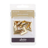 Sallie Tomato 3/4" Metal Corners Package of 10 - Gold