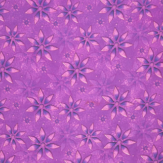 Blooming Medium Floral - Pink Magenta Yardage