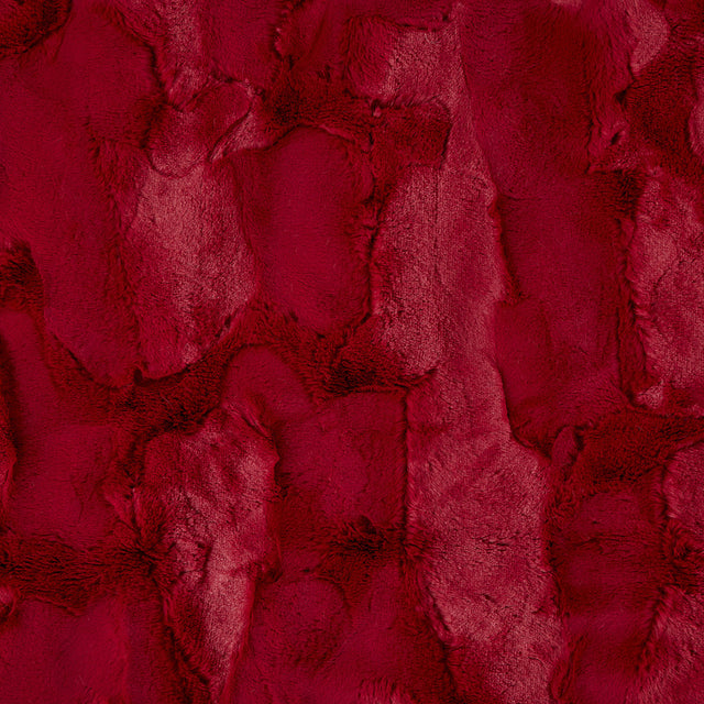 Luxe Cuddle® - Hide Crimson Yardage Primary Image