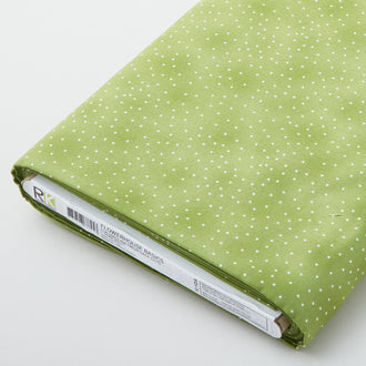 Flowerhouse Basics - Fresh Sage Dots 10 Yard Bolt