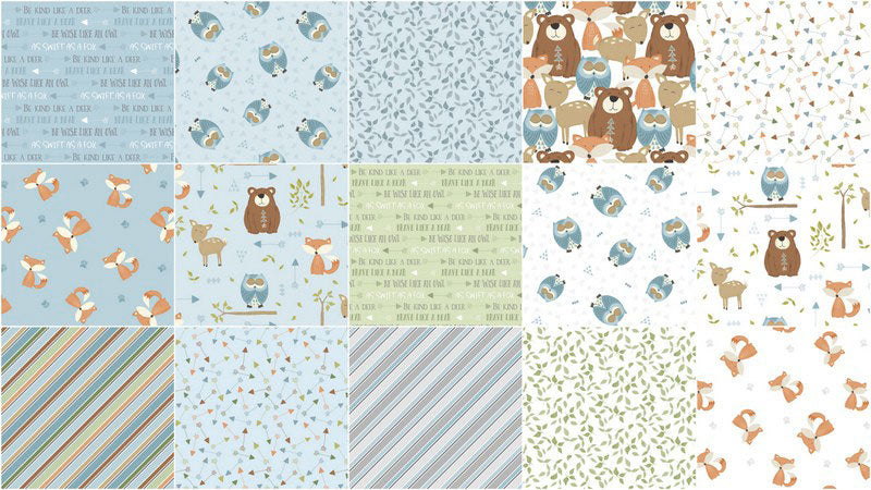 Winsome Critters Fat Quarter Crystals Alternative View #2