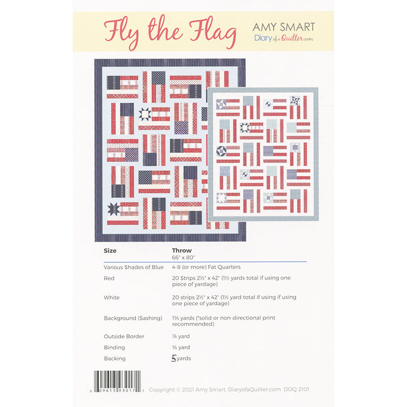 Fly the Flag Quilt Pattern Alternative View #1