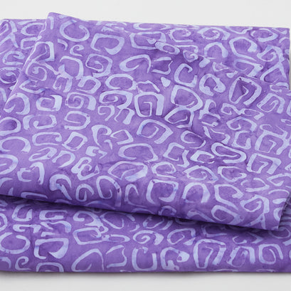 QE6: Splash Batiks - Lynx Purple 2 Yard Cut