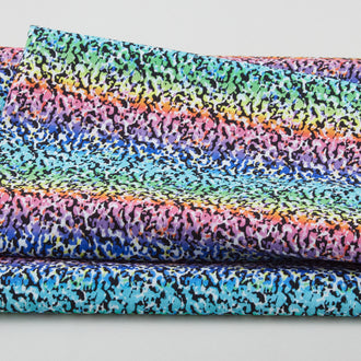 Let's Get Tropical - Island Stripe Multi 2 Yard Cut