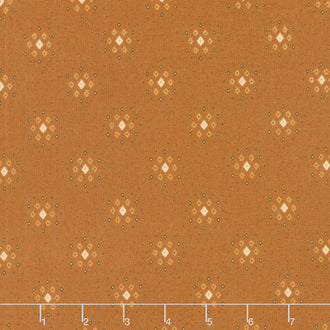 Quiet Grace - Diamond Clusters Chestnut Yardage