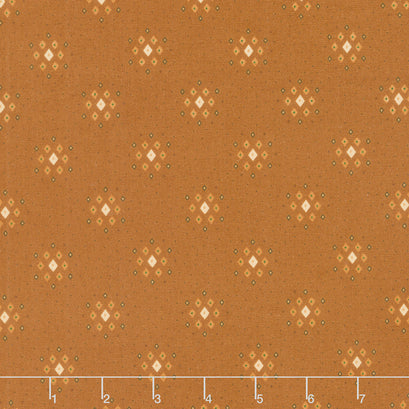 Quiet Grace - Diamond Clusters Chestnut Yardage