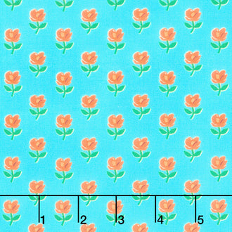 Country Mouse - Provence Teal Yardage