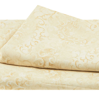 Wilmington Essentials - Scroll Dark Ivory 3 Yard Cut