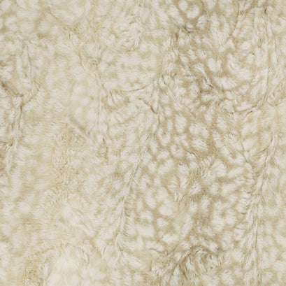 Luxe Cuddle® - Cheetah Beige Yardage