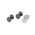 Emmaline Magnetic Snap Closure - 3/4" Slim Gunmetal Primary Image
