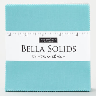 Bella Solids Egg Blue Charm Pack