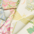 Aurelia - Floral Natural Yardage Alternative View #1