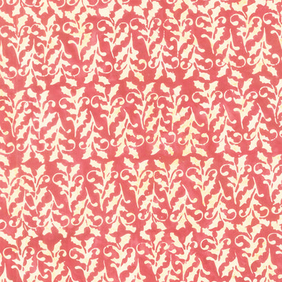 Holiday At Home Batiks - Holly Red Cherry Yardage