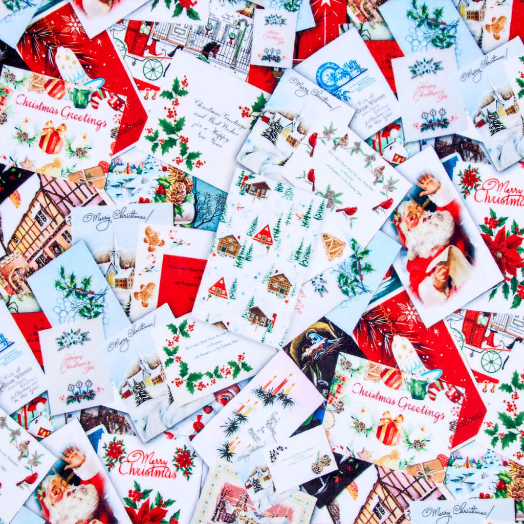 Cuddle® Prints - Santa's Arrival Scarlet Digitally Printed Yardage Primary Image