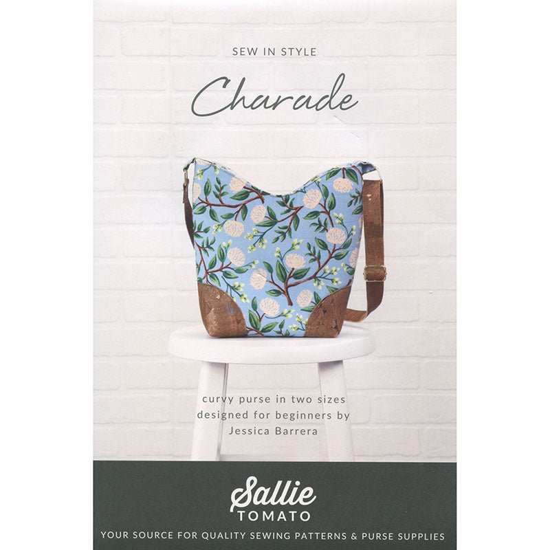 Charade Purse Kit - Hazelnut Pebble Faux Leather Alternative View #2