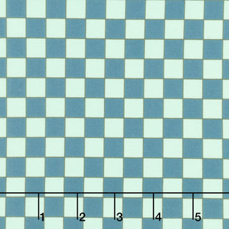 Lush Checks - Teal Yardage