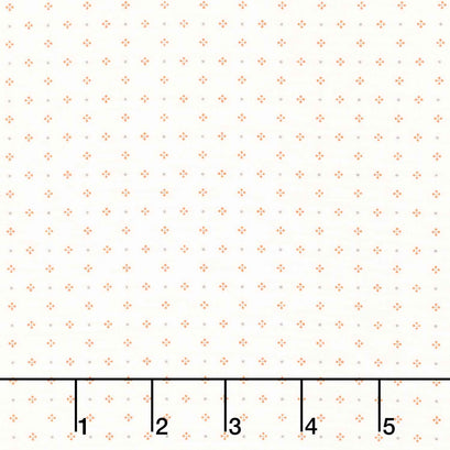 Bee Dots - Thelma Pumpkin Yardage