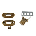 Emmaline Small Turn Lock - Antique Brass Alternative View #1
