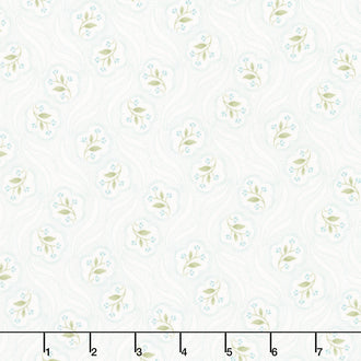 Honeybloom - Prancing Posies Milk Yardage