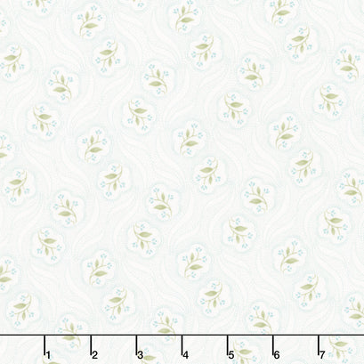Honeybloom - Prancing Posies Milk Yardage