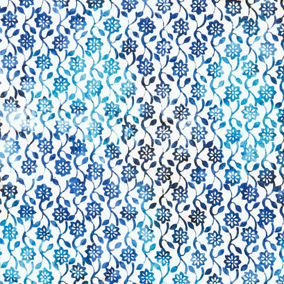 Artisan Batiks - Hermosa Vines Marine Yardage