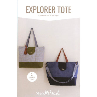 Explorer Tote Pattern