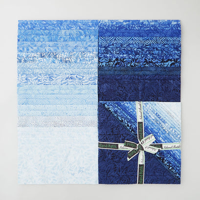 Porcelain Blue Batiks Stacks