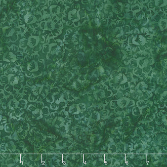 Bountiful Batiks - Pansy Hunter Green Yardage