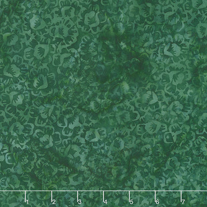 Bountiful Batiks - Pansy Hunter Green Yardage