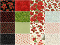 Vintage Rose (Timeless Treasures) - 10" Squares Alternative View #2