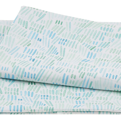 Natural Affinity - Watercolor Meadow Celadon 2 Yard Cut