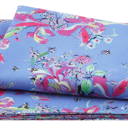 Bee Free - Hyacinth Floral 2 Yard Cut