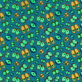 Monster'ocity - Glow in the DarkEyes Glow Aqua Yardage Alternative View #1