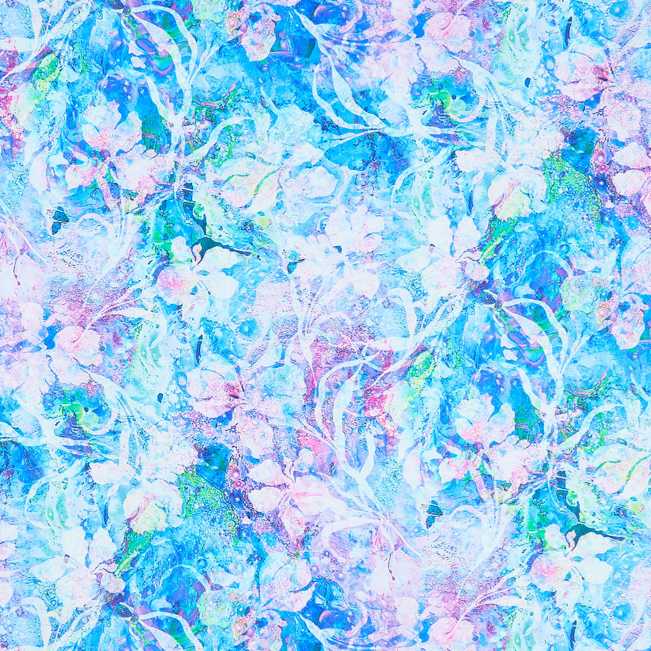 Wild Vista - Lilies Hydrangea Yardage Primary Image