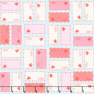 Sugar and Spice - Envelopes Aqua Yardage