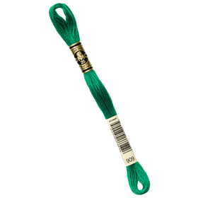 DMC Embroidery Floss - 909 Very Dark Emerald Green Primary Image