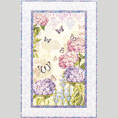 Hydrangea Mist Quilt Kit