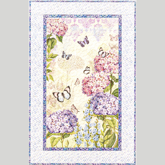 Hydrangea Mist Quilt Kit