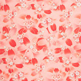Imperial Collection - Honoka Teal Colorstory Cherry Blossoms Rose Metallic Yardage Primary Image
