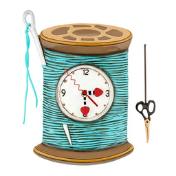 Needle & Thread Clock Primary Image