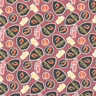 NBA - Cleveland Cavaliers Sticker Toss Red Yardage