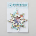 Celebration Layered Acrylic Star Photo Ornament