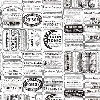 Queen of We'en - Apothecary White Yardage